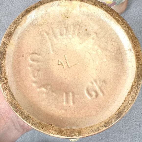 Vintage Hull Art Pottery Magnolia Vase & Candlestick Holders Set - Picture 6 of 13